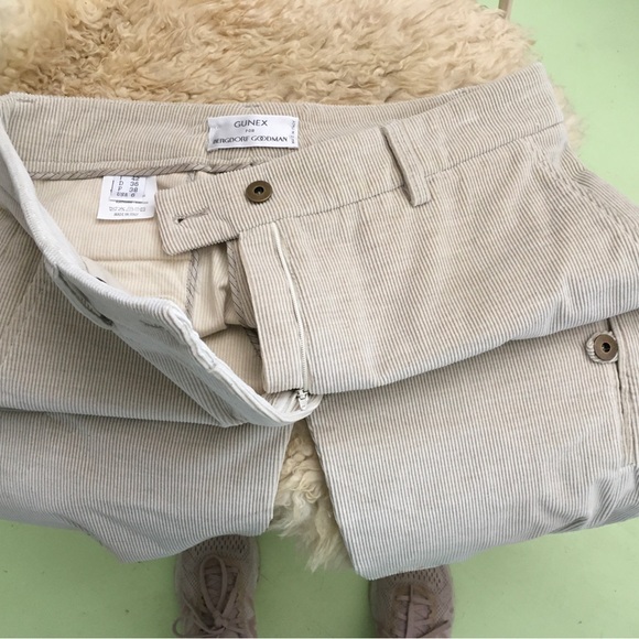 Gunex Italy baby Corduroy cropped boot pants, size 6 - Picture 3 of 12